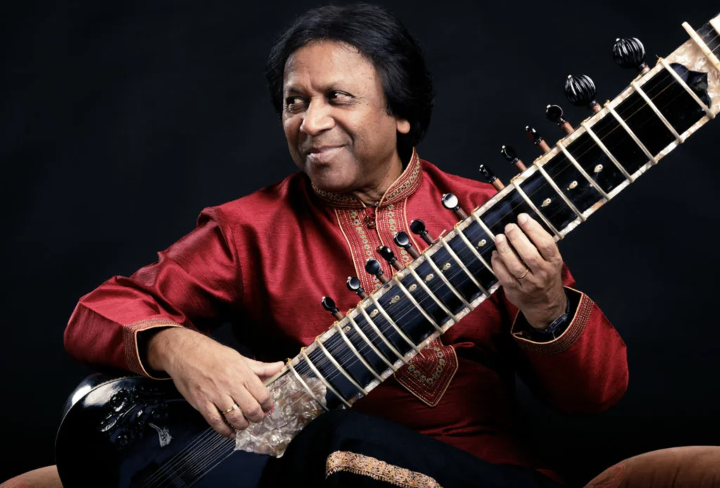 Ustad Shahid Parvez playing sitar