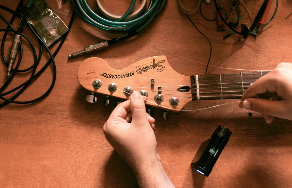 types of guitar strings